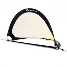 Load image into Gallery viewer, 6'/4'/2.5' Set of 2 Portable Pop-Up Soccer Goals Net-2.5'