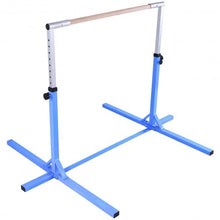 Load image into Gallery viewer, Adjustable Gymnastics Horizontal Bar for Kids-Blue