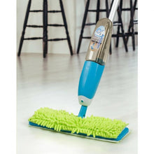Load image into Gallery viewer, Double Sided Flip Spray Mop with Refillable Bottle and Washable Pads