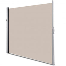 Load image into Gallery viewer, 118.5" x 71" Patio Retractable Folding Side Awning Screen
