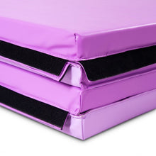 Load image into Gallery viewer, 4' x 10' x 2" Thick Folding Gym Gymnastic Mat