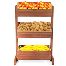 Load image into Gallery viewer, 3-Tier Raised Garden Bed Vertical Freestanding Elevated Planter