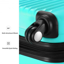 Load image into Gallery viewer, GLOBALWAY 20" ABS Carry On Luggage Travel Bag Trolley Suitcase 8 color-Green