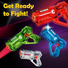 Load image into Gallery viewer, 4-set Infrared Laser Tag Guns Battle Blasters