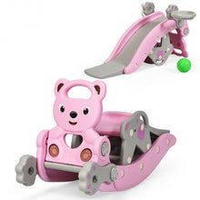 Load image into Gallery viewer, 4-in-1Baby Rocking Horse Slide Set-Pink