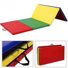 Load image into Gallery viewer, 4' x 8' x 2" 4 Colors Folding Panel Gymnastics Mat