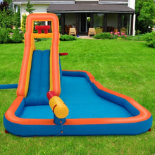 Load image into Gallery viewer, Inflatable Water Bouncer with Climbing Wall and Ball Hoop
