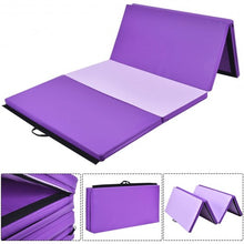 Load image into Gallery viewer, 4' x 8' x 2" Gymnastics Mat Folding Anti-Tear Gymnastics Panel Mats