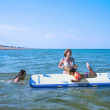 Load image into Gallery viewer, 10 ft Inflatable Gymnastic Tumbling Mat with Electric Pump-Blue