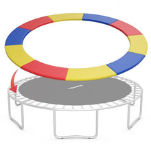Load image into Gallery viewer, 12FT Trampoline Replacement Safety Pad Bounce Frame-Multicolor