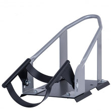 Load image into Gallery viewer, Motorcycle Wheel Chock 17" - 21" Tires Bike Stand Lift Mount Trailer -Silver