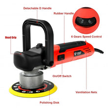 Load image into Gallery viewer, 6" Electric Dual Action Orbital Polisher Sander Kit with 6 Variable Speeds