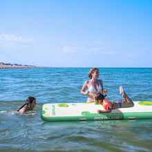 Load image into Gallery viewer, 10 Feet Inflatable Gymnastic Tumbling Mat with Electric Pump-Green