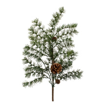 Load image into Gallery viewer, Pine Foliage Spray with Pinecones (Set of 6)
