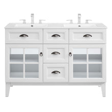 Load image into Gallery viewer, Isle 48" Double Bathroom Vanity Cabinet by Modway
