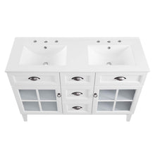 Load image into Gallery viewer, Isle 48" Double Bathroom Vanity Cabinet by Modway
