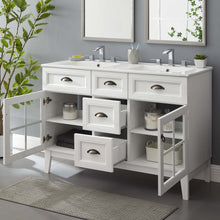 Load image into Gallery viewer, Isle 48" Double Bathroom Vanity Cabinet by Modway

