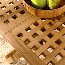 Load image into Gallery viewer, Vienna Outdoor Patio Teak Wood Side Table by Modway
