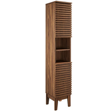 Load image into Gallery viewer, Render Tall Narrow Bathroom Storage Cabinet by Modway
