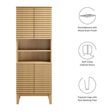 Load image into Gallery viewer, Render Tall Bathroom Storage Cabinet by Modway
