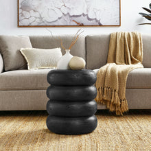 Load image into Gallery viewer, Ellery Round Stacked Wood Side Table by Modway
