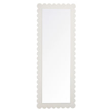 Load image into Gallery viewer, Emmeline Scalloped Rectangle Floor Mirror by Modway
