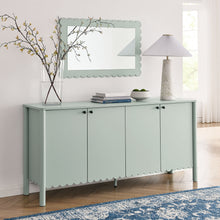 Load image into Gallery viewer, Emmeline 66" 4-Door Scalloped Sideboard Cabinet by Modway
