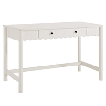 Load image into Gallery viewer, Emmeline 1-Drawer Scallop Writing Desk by Modway
