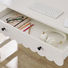 Load image into Gallery viewer, Emmeline 1-Drawer Scallop Writing Desk by Modway
