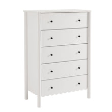 Load image into Gallery viewer, Emmeline Scalloped 5-Drawer Chest by Modway
