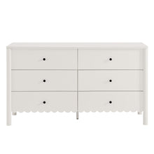 Load image into Gallery viewer, Emmeline Scalloped 6-Drawer Dresser by Modway
