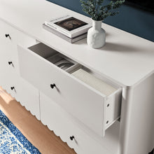 Load image into Gallery viewer, Emmeline Scalloped 6-Drawer Dresser by Modway
