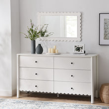 Load image into Gallery viewer, Emmeline Scalloped 6-Drawer Dresser by Modway
