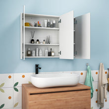 Load image into Gallery viewer, 36" Bathroom Medicine Cabinet with 3 Mirrors
