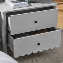 Load image into Gallery viewer, Emmeline Scalloped 2-Drawer Nightstand by Modway
