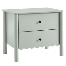 Load image into Gallery viewer, Emmeline Scalloped 2-Drawer Nightstand by Modway
