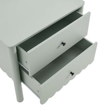 Load image into Gallery viewer, Emmeline Scalloped 2-Drawer Nightstand by Modway
