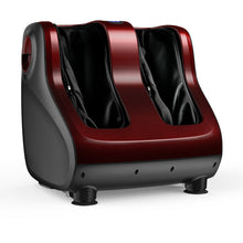 Load image into Gallery viewer, Shiatsu Foot and Calf Massager with Compression Kneading Heating and Vibrating -Red
