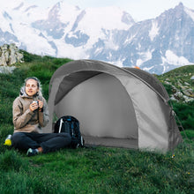 Load image into Gallery viewer, Cot Elevated Compact Tent Set with External Cover-Gray
