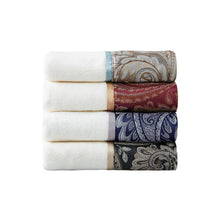Load image into Gallery viewer, Aubrey 6 Piece Jacquard Towel Set MP73-7451 By Olliix
