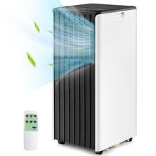 Load image into Gallery viewer, 3-in-1 10000 BTU Air Conditioner with Humidifier and Smart Sleep Mode-Black
