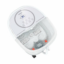 Load image into Gallery viewer, Foot Spa Bath Massager with 3-Angle Shower and Motorized Rollers-White
