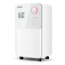 Load image into Gallery viewer, 32 Pints 2000 Sq. Ft Dehumidifier for Home and Basements with 3-Color Digital Display-White
