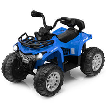 Load image into Gallery viewer, 12V Kids Ride On ATV 4 Wheeler with MP3 and Headlights-Blue
