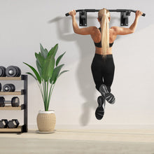 Load image into Gallery viewer, Wall Mounted Multi-Grip Pull Up Bar with Foam Handgrips
