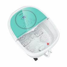 Load image into Gallery viewer, Foot Spa Bath Massager with 3-Angle Shower and Motorized Rollers-Green
