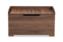 Load image into Gallery viewer, Baxton Studio Mariam Modern and Contemporary Walnut Brown Finished Wood Cat Litter Box Cover House
