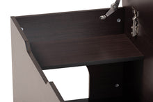 Load image into Gallery viewer, Baxton Studio Mariam Modern and Contemporary Dark Brown Finished Wood Cat Litter Box Cover House
