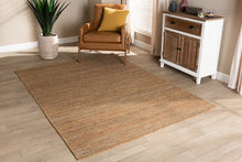 Load image into Gallery viewer, Baxton Studio Flamings Modern and Contemporary Brick Handwoven Hemp Area Rug
