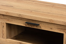 Load image into Gallery viewer, Baxton Studio Adelino Modern and Contemporary Oak Brown Finished Wood 2-Drawer TV Stand
